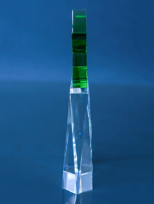 Brilliance Award - Green Crystal