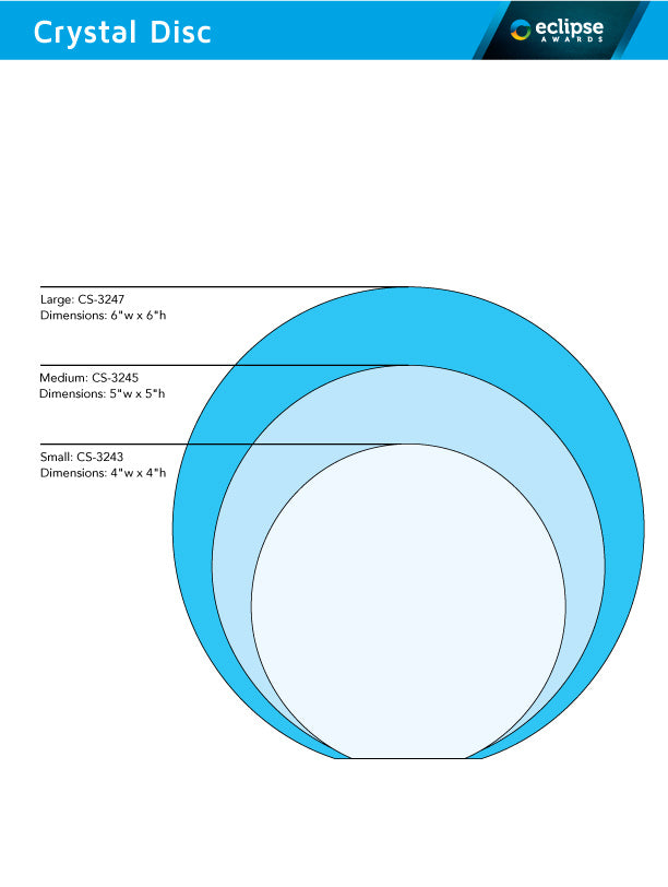 Crystal Disc design templates