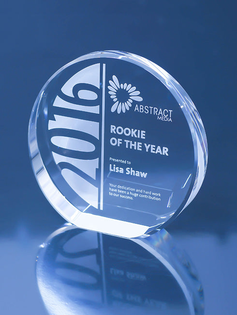 Crystal Disc desktop award