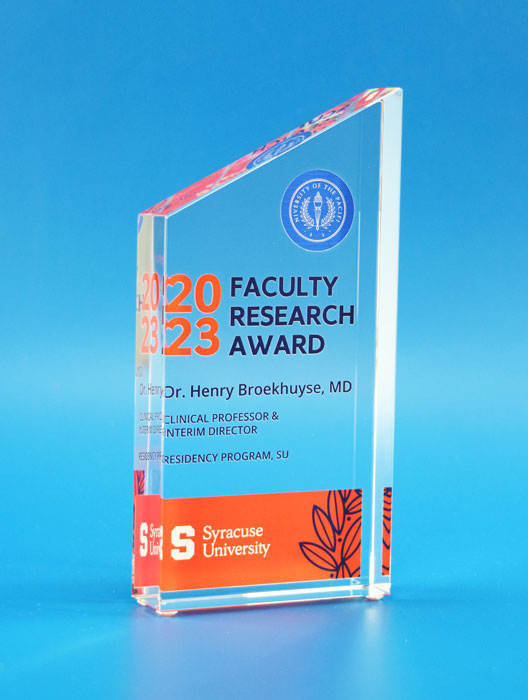 Crystal Manhattan Award - Deal Toy