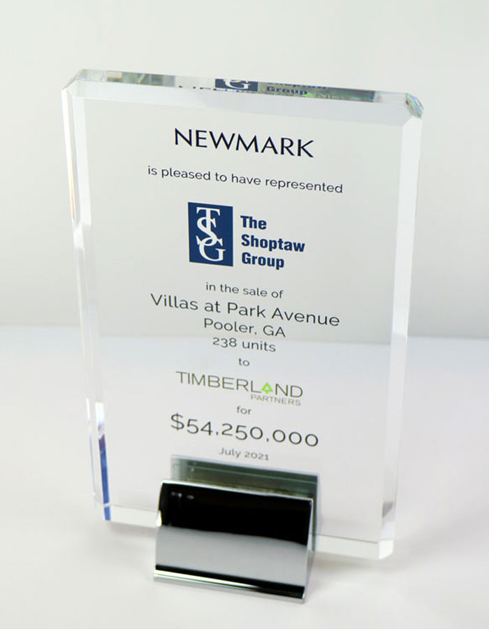 Tower Crystal Financial Tombstone