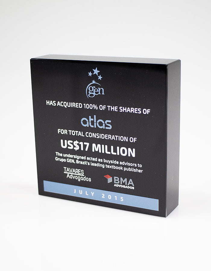 Jet Black Crystal Square Deal Toy