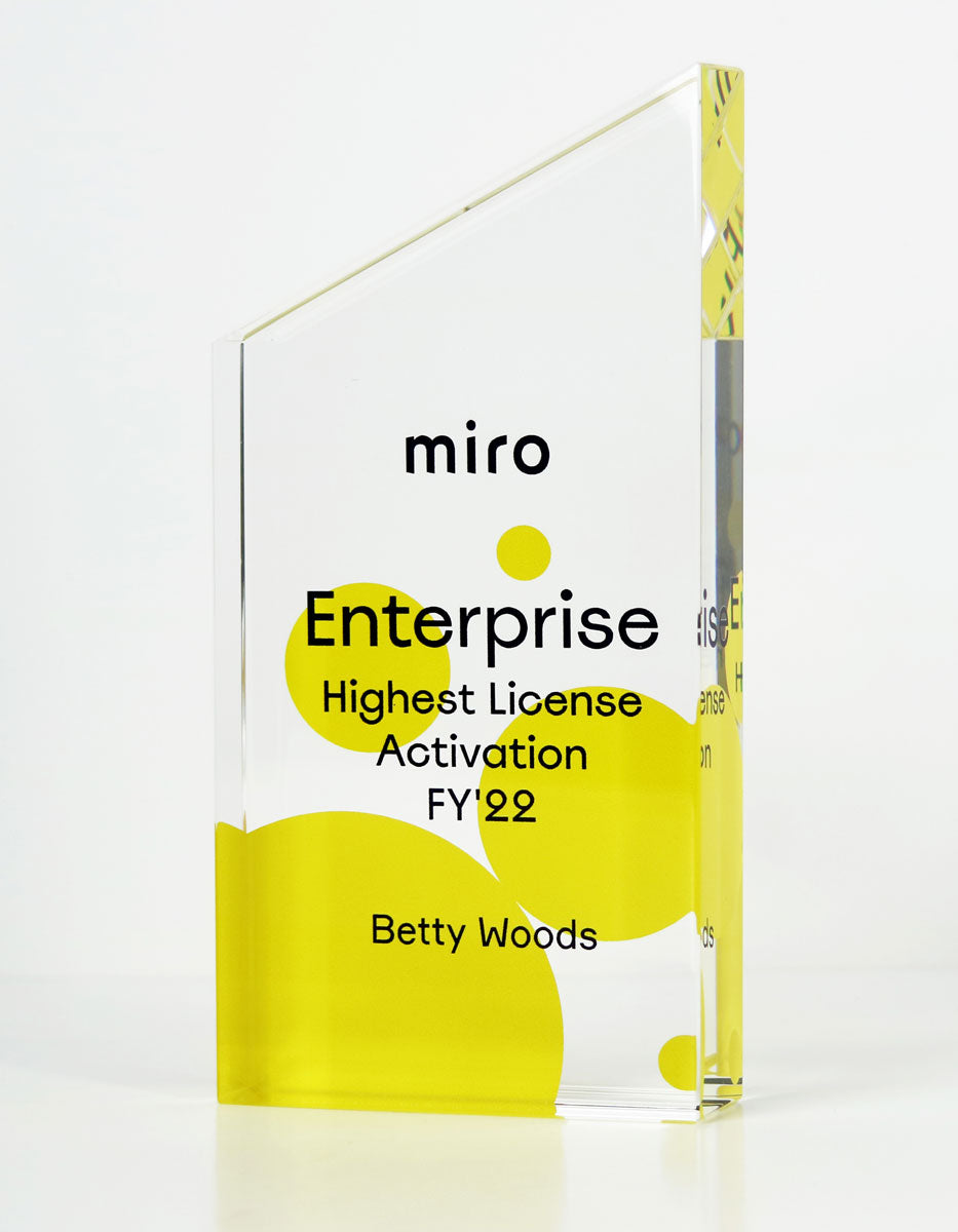 Crystal Manhattan Award - Deal Toy