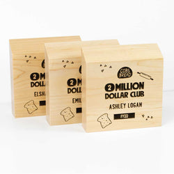 A curated selection of Our House Awards, featuring premium crystal and wood trophies designed for quick turnaround and professional custom engraving.