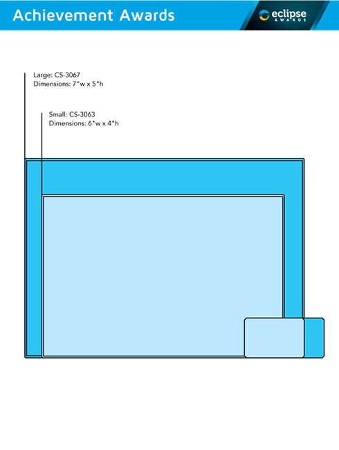 various sizes and dimensions