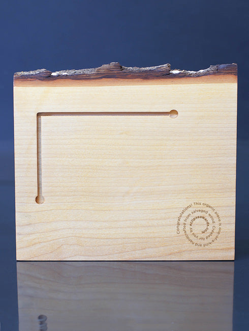 Cascadia Salvaged Maple Wall Plaque