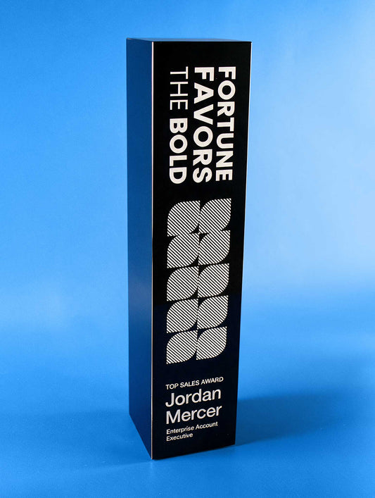 Colossal Black Crystal Pillar Award