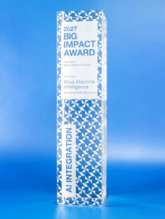 Colossal Clear Crystal Pillar Award