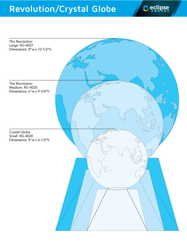 design template for Crystal Globe Awards