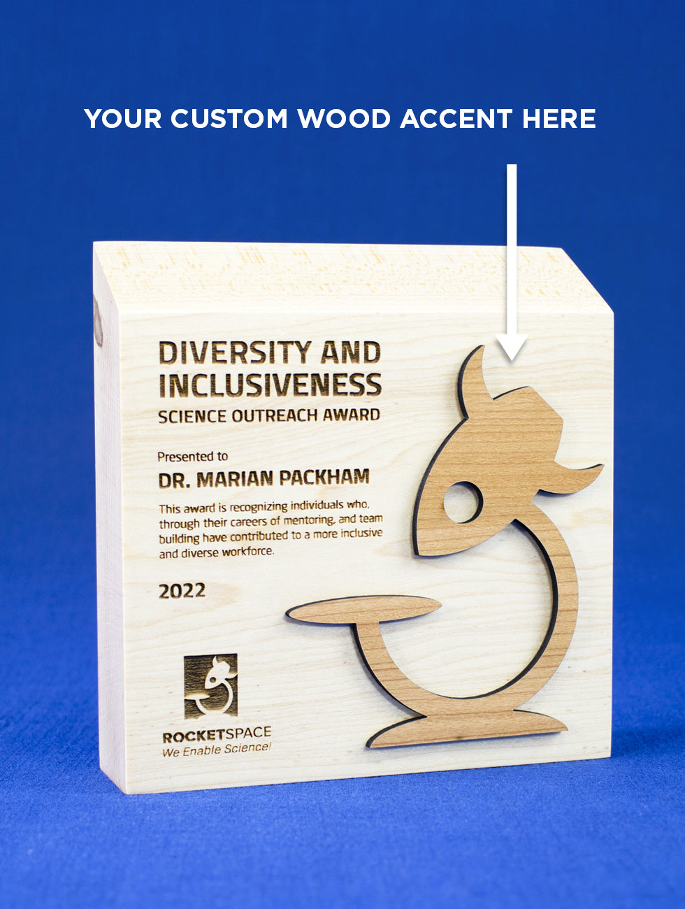 Custom Sunwood Financial Tombstone
