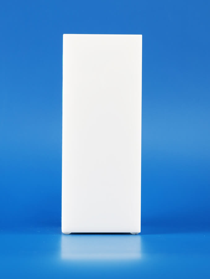 Solid White Crystal Award