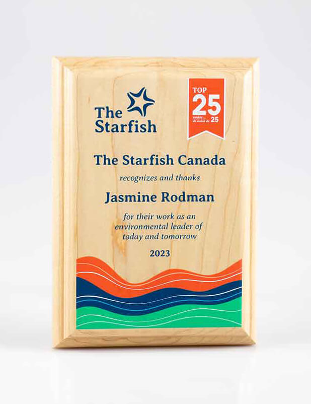 Pacific Wood Wall Plaque
